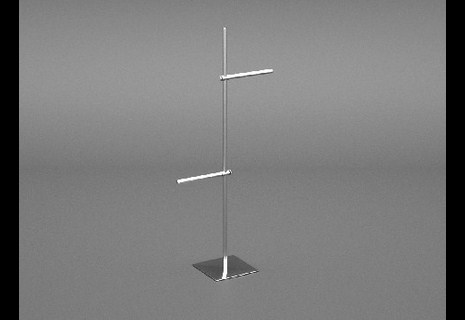 mono stender con braccetti regolabili